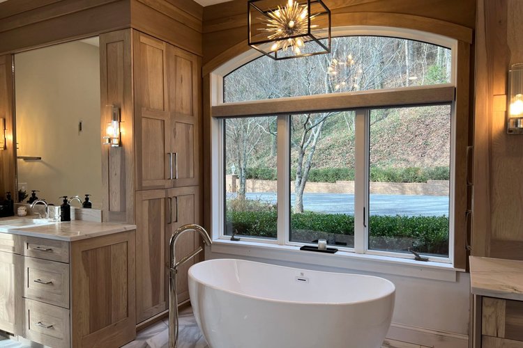 Cabinet installation — custom cabinetry