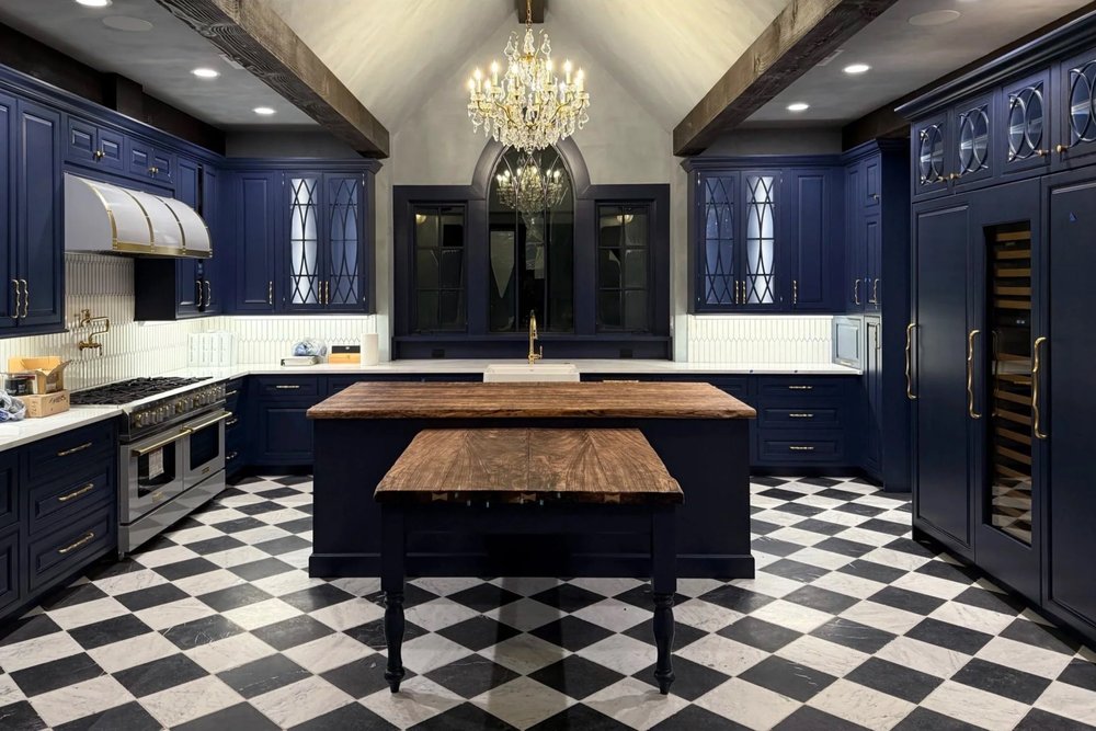 Cabinet installation — completed project